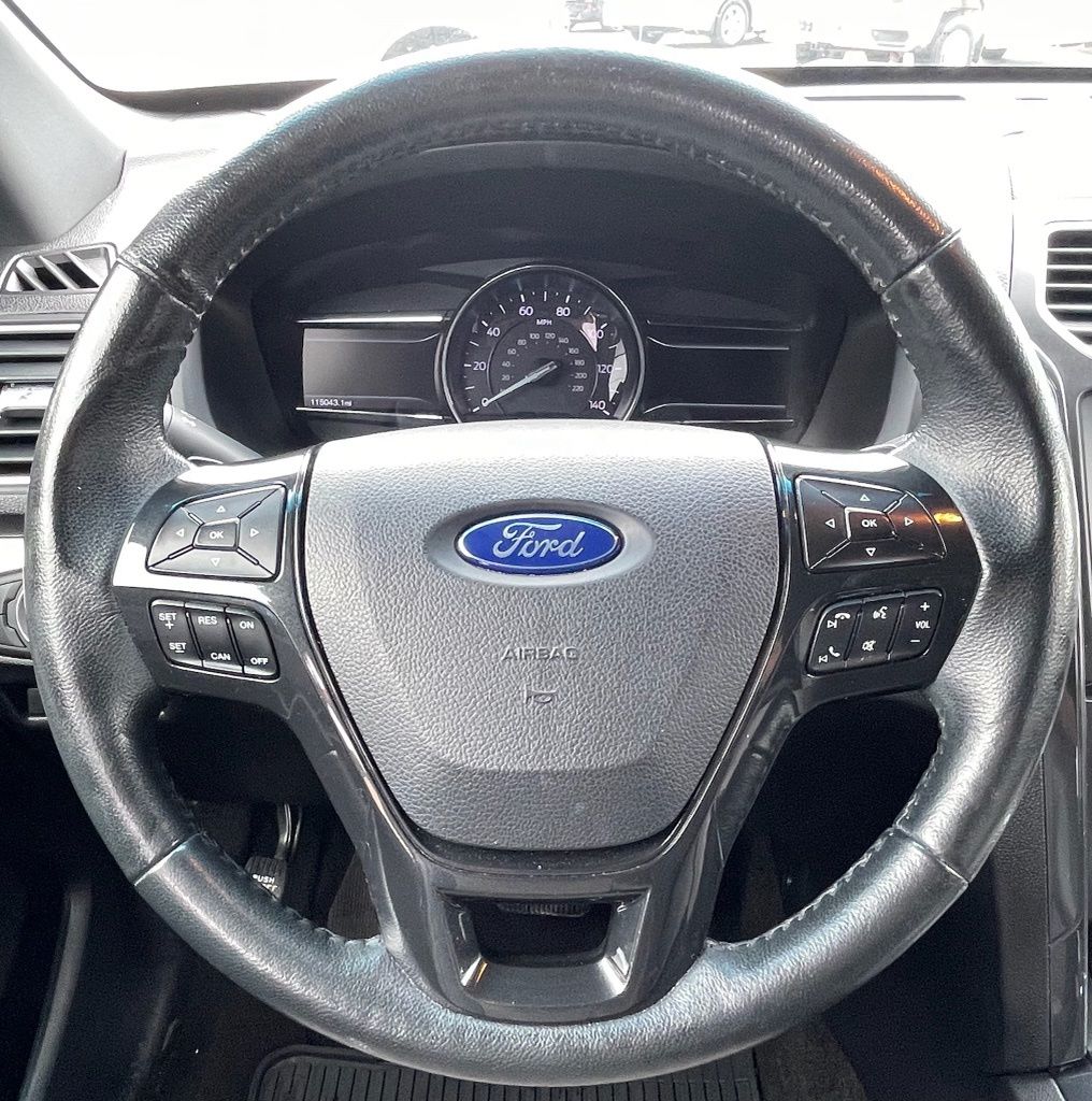 2017 Ford Explorer XLT White at Cook Ford