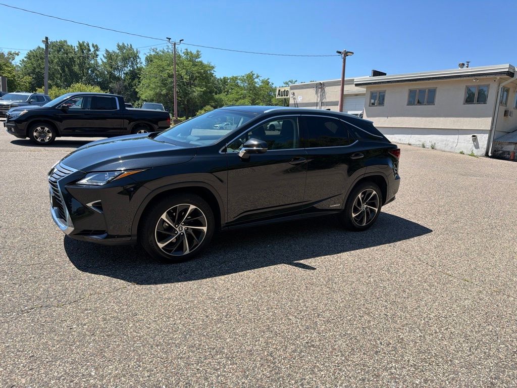 Black (Caviar) 2019 Lexus RX Hybrid SUV / Crossover All-Wheel Drive Continuously Variable Transmission