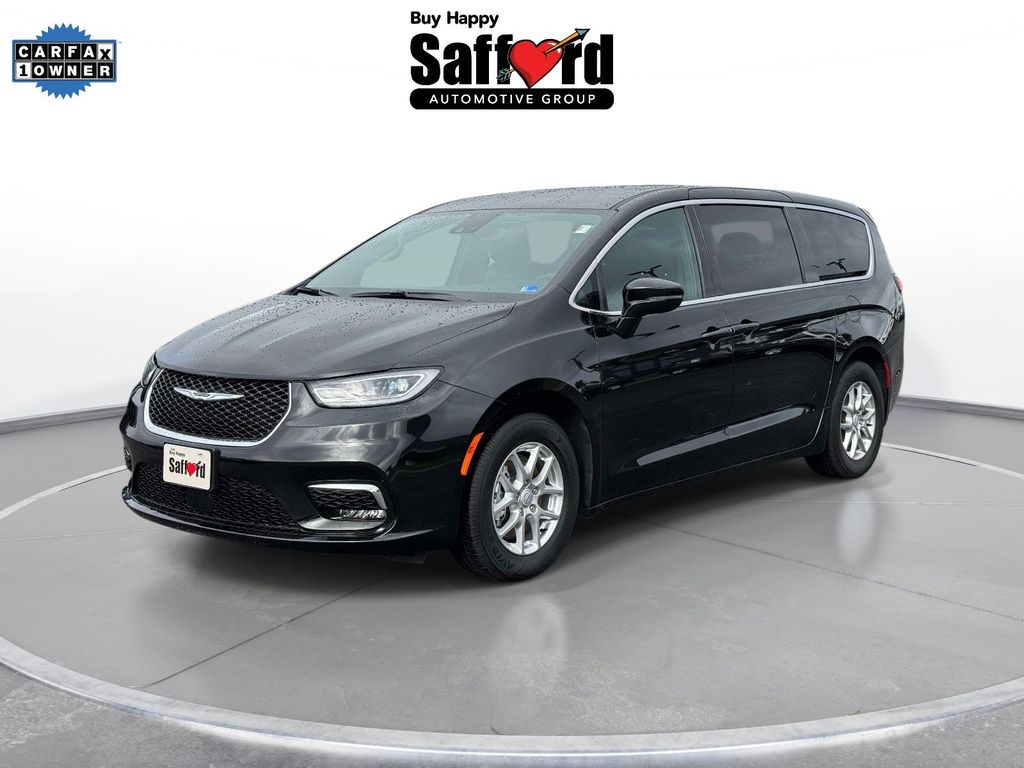 Diamond Black 2025 Chrysler Pacifica Minivan Front-Wheel Drive 9-Speed Automatic