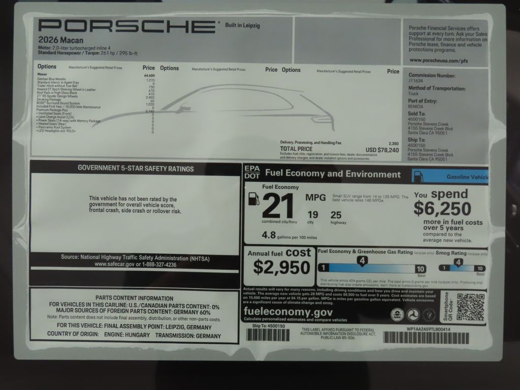 Thumbnail: 2026 Porsche Macan - 14