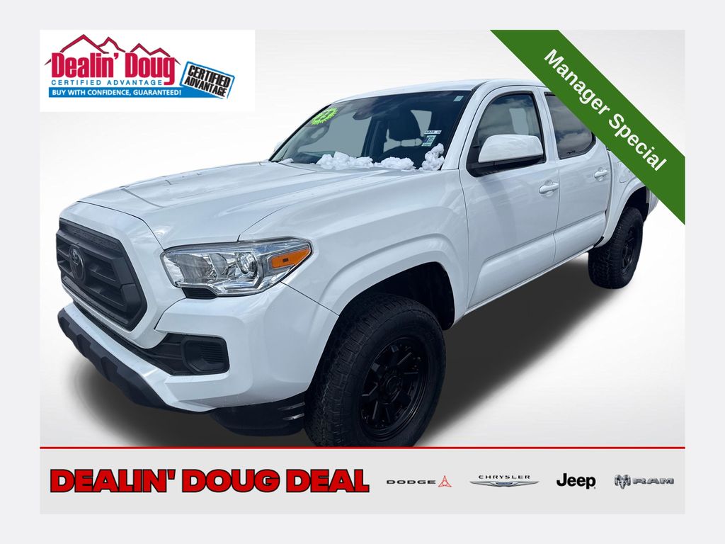 Ice Cap 2023 Toyota Tacoma Pickup Truck Four-Wheel Drive 6-Speed Automatic