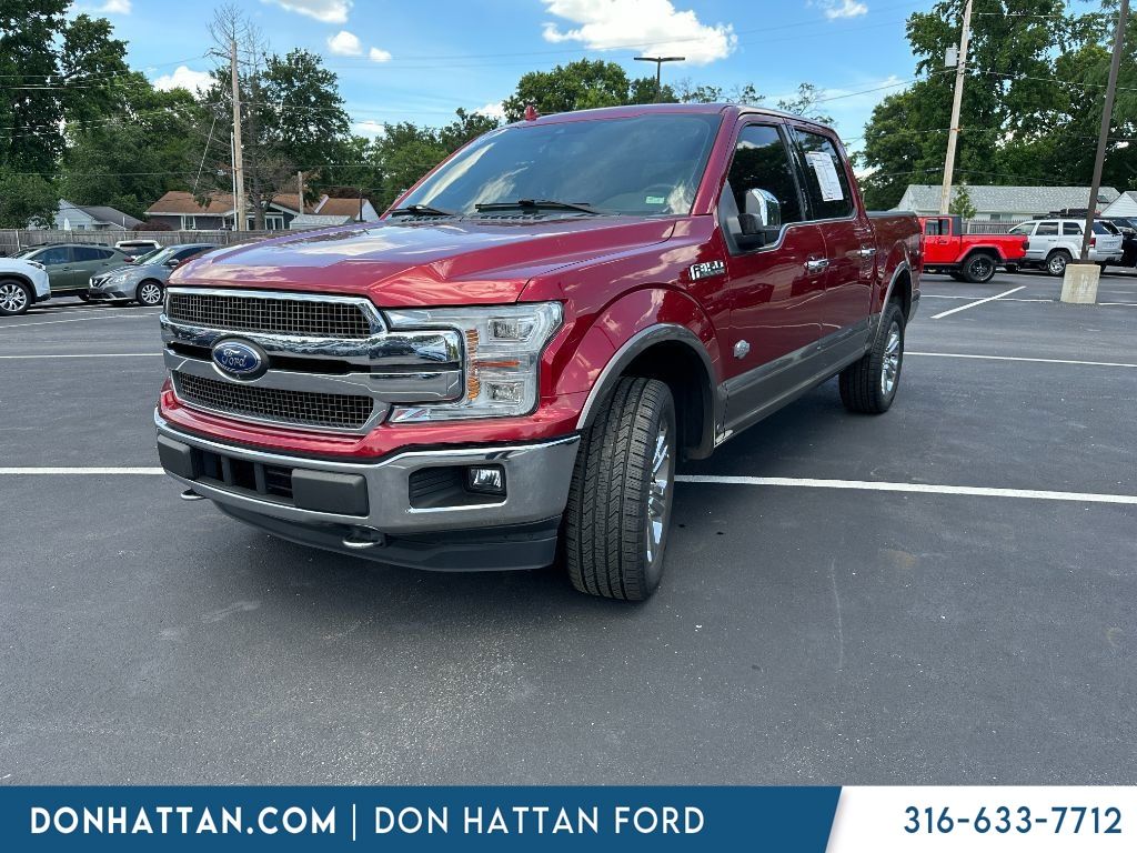 Ruby Red Metallic Tinted Clearcoat 2018 Ford F-150 Pickup Truck Four-Wheel Drive Automatic