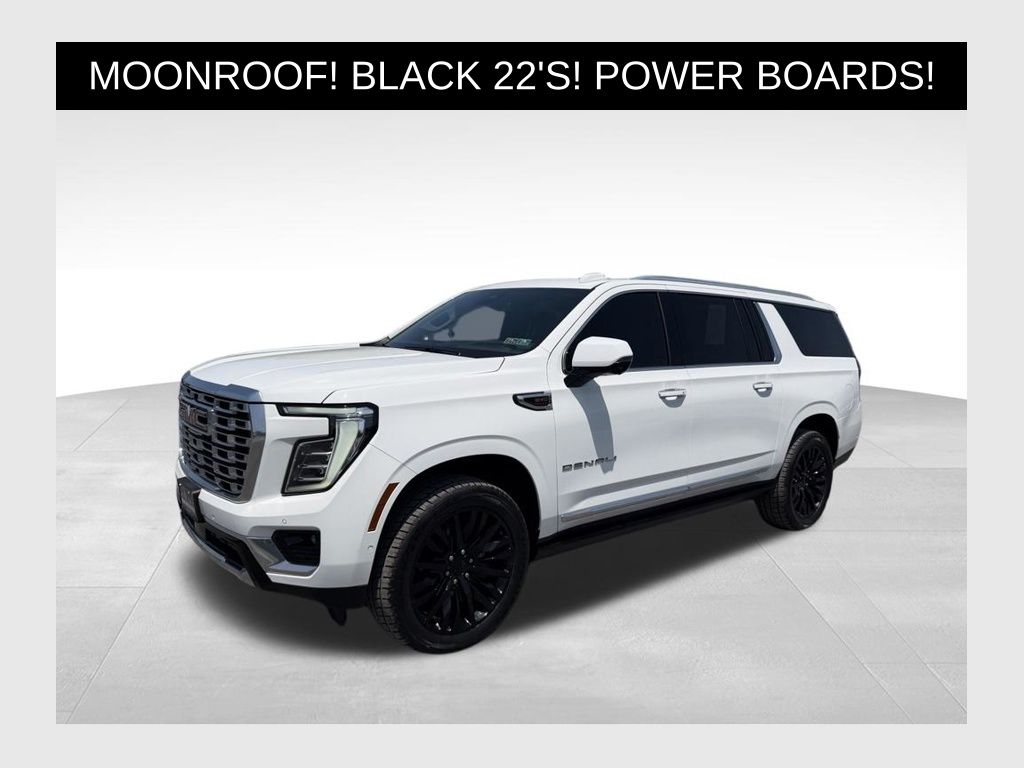 Summit White 2025 GMC Yukon XL SUV / Crossover Four-Wheel Drive