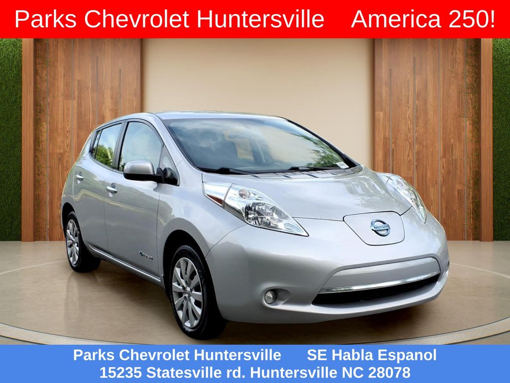 Brilliant Silver 2016 Nissan LEAF Hatchback Front-Wheel Drive Automatic