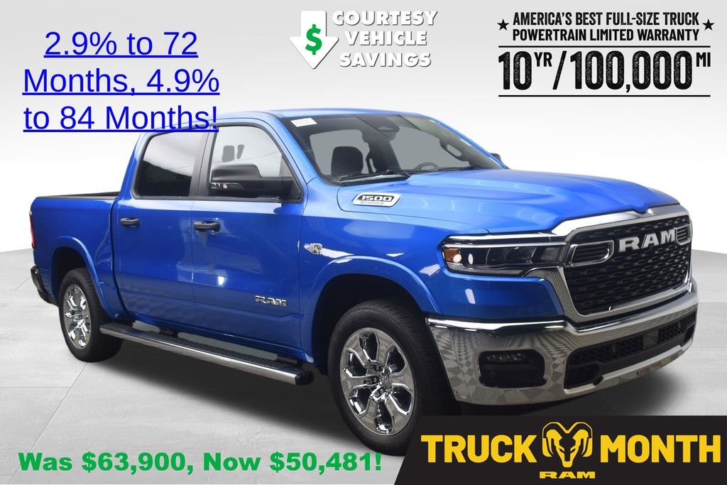 2026 RAM 1500 Big Horn Crew Cab 4WD