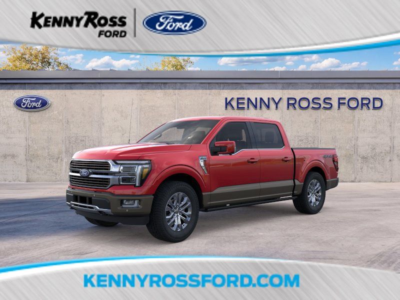 Ruby Red Metallic Tinted Clearcoat 2026 Ford F-150 Pickup Truck Four-Wheel Drive Automatic