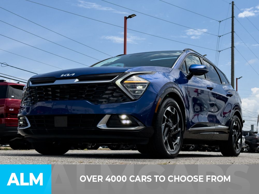 Used 2023 Blue Kia SX-Prestige image 2