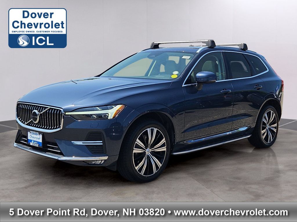Denim Blue Metallic 2022 Volvo XC60 SUV / Crossover All-Wheel Drive Automatic
