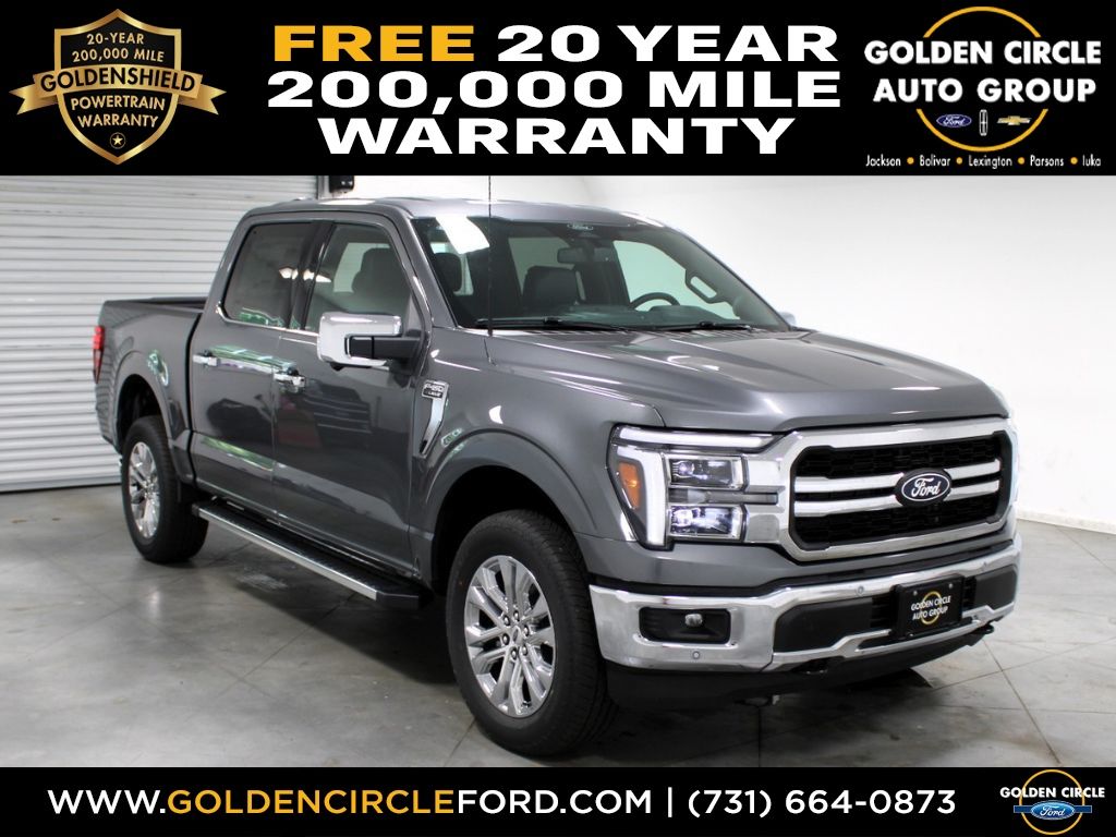 Carbonized Gray Metallic 2026 Ford F-150 Pickup Truck Four-Wheel Drive Automatic