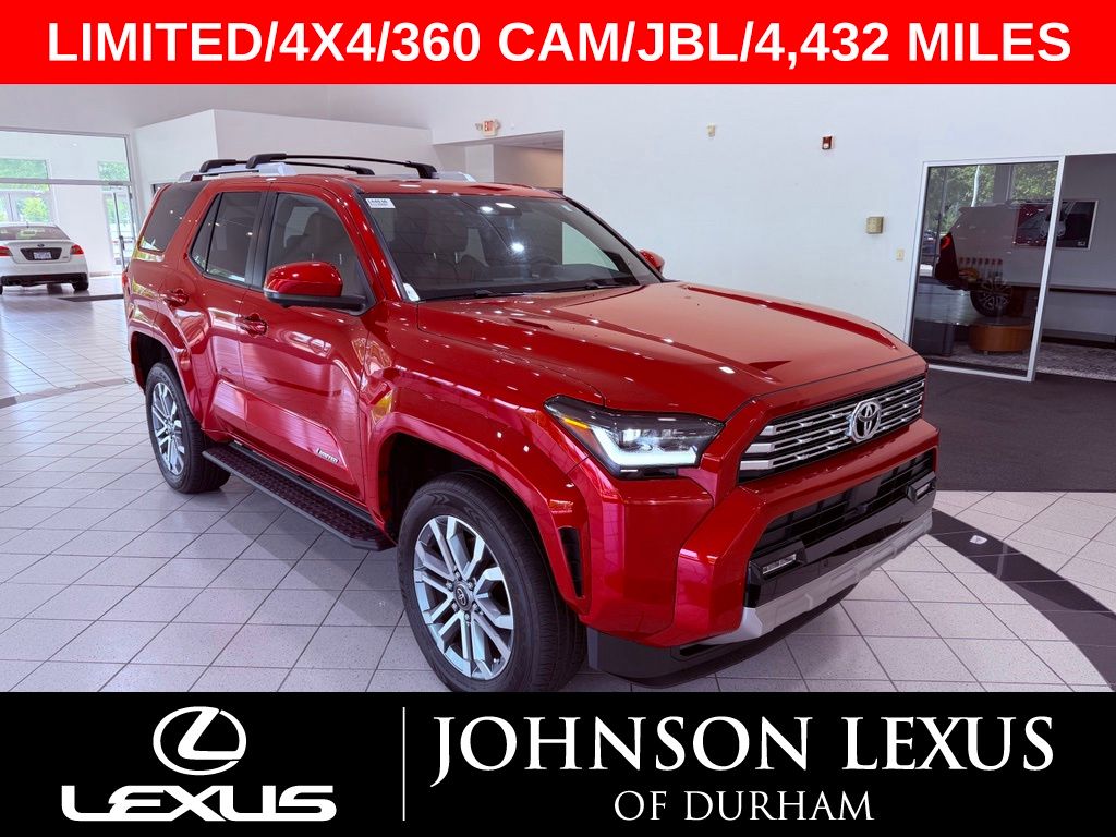 Supersonic Red 2025 Toyota 4Runner SUV / Crossover All-Wheel Drive 8-Speed Automatic