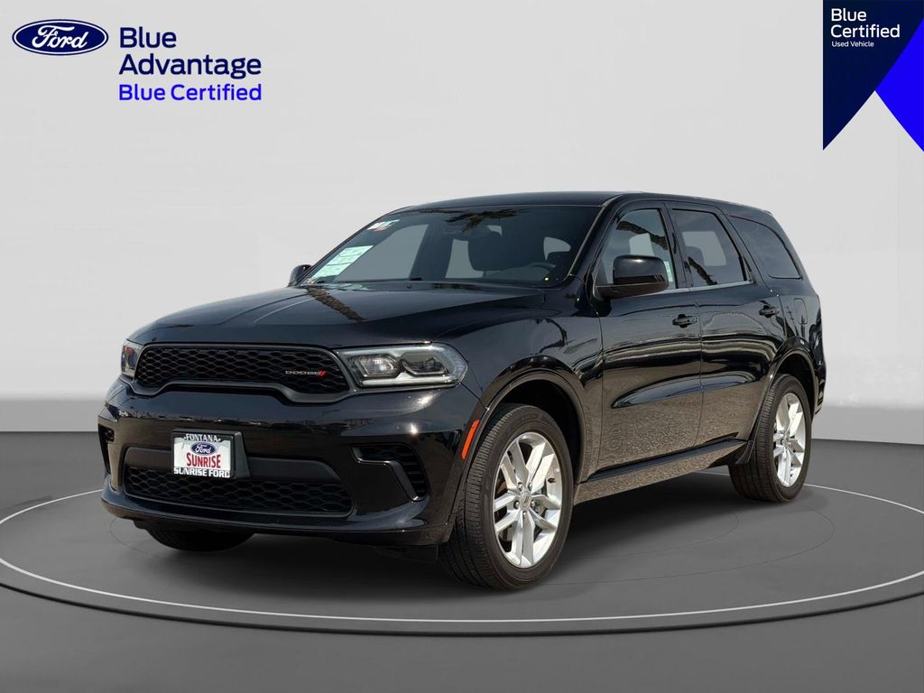 DB Black Crystal Clearcoat 2023 Dodge Durango GT AWD SUV / Crossover All-Wheel Drive 8-Speed Automatic
