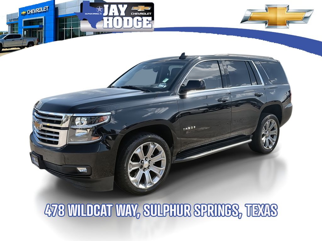 Black 2016 Chevrolet Tahoe SUV / Crossover 4X2 6-Speed Automatic Overdrive