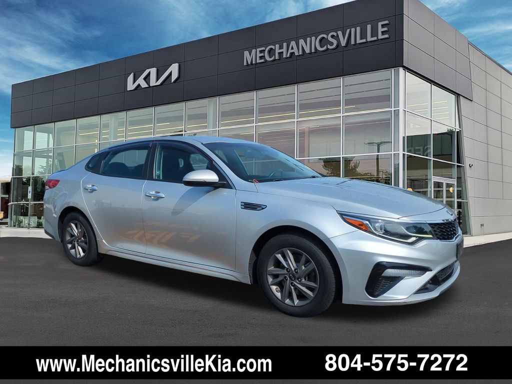 Sparkling Silver 2020 Kia Optima Sedan Front-Wheel Drive 6-Speed Automatic