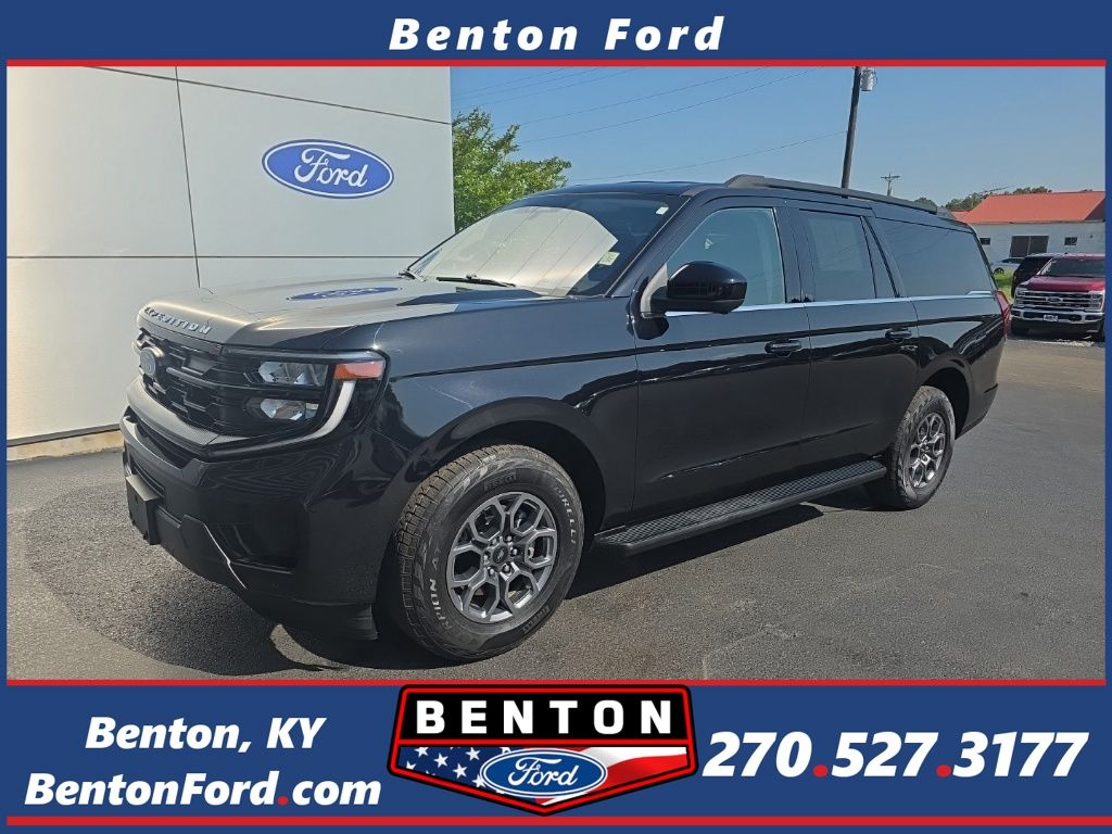 Black Metallic 2025 Ford Expedition SUV / Crossover Four-Wheel Drive Automatic