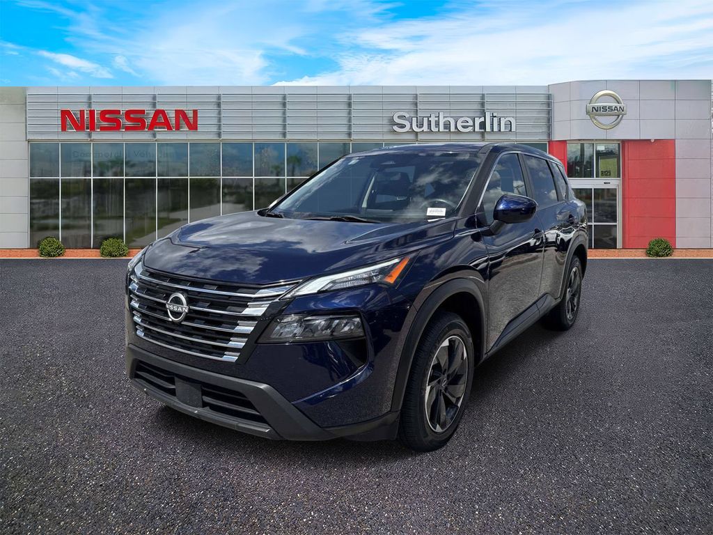 Deep Ocean Blue 2024 Nissan Rogue SUV / Crossover Front-Wheel Drive Continuously Variable Transmission
