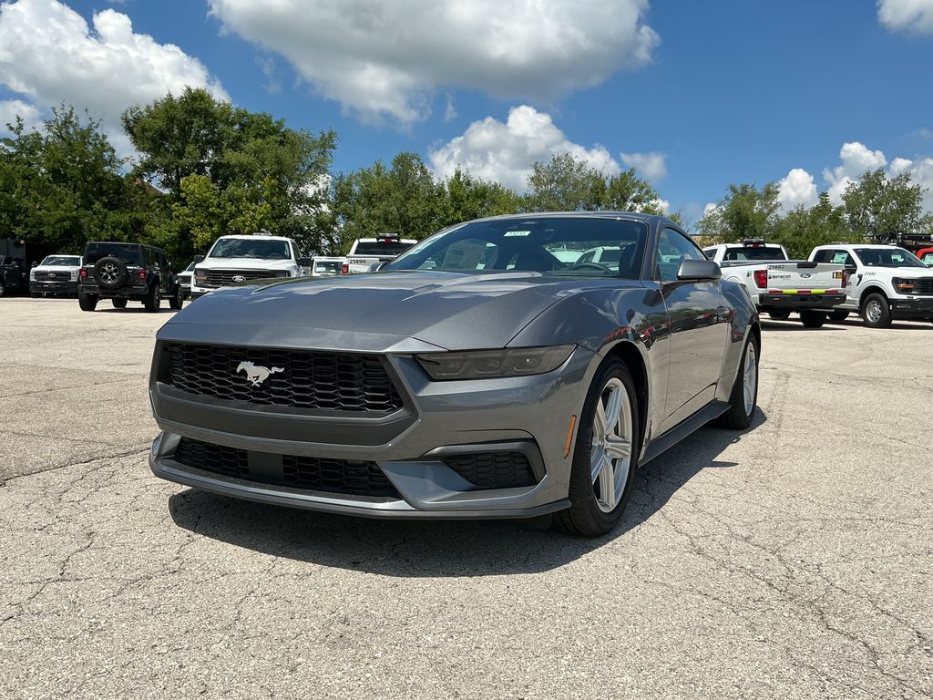 Carbonized Gray Metallic 2026 Ford Mustang Coupe Rear-Wheel Drive Automatic