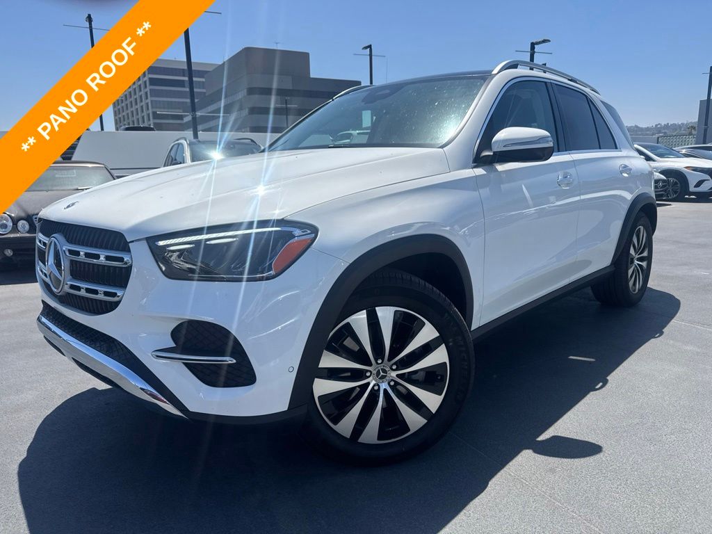 Polar White 2026 Mercedes-Benz GLE SUV / Crossover Rear-Wheel Drive 9-Speed Automatic