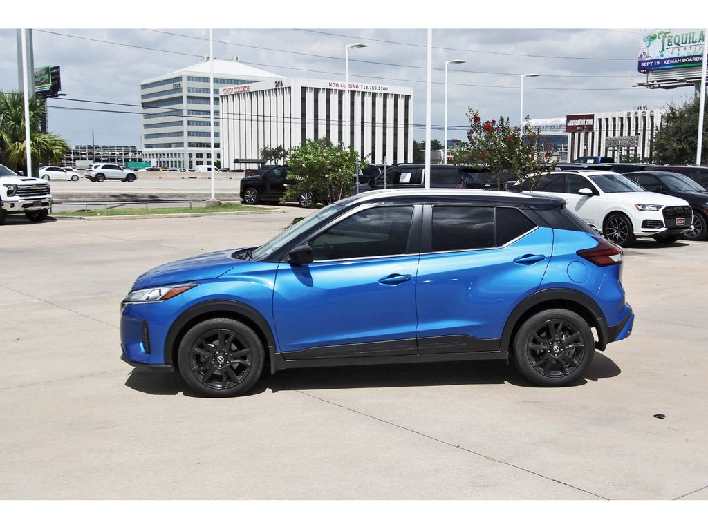 2024 Nissan Kicks SV Blue at Central Houston Nissan