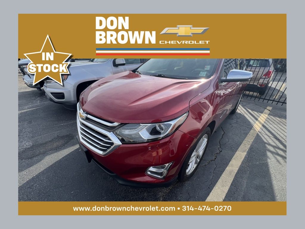 Cajun Red Tintcoat 2019 Chevrolet Equinox 2.0T Premier AWD SUV / Crossover Four-Wheel Drive 9-Speed Automatic Overdrive