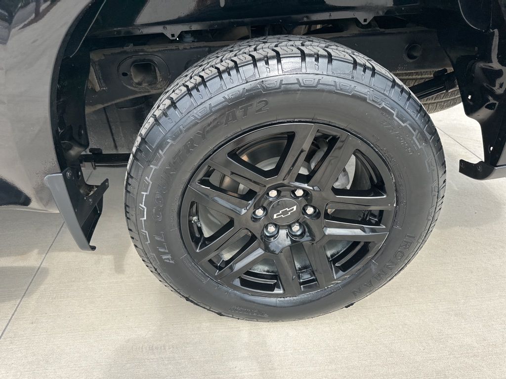 2021 Black Chevrolet Silverado 1500 Custom RWD Truck