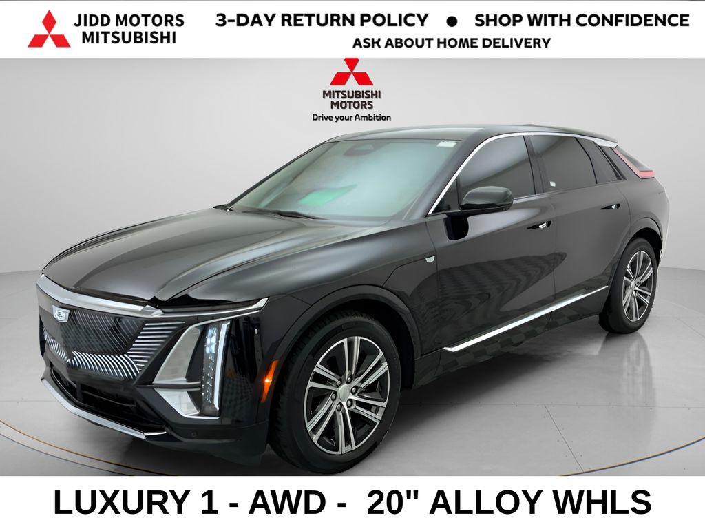 Stellar Black Metallic 2024 Cadillac LYRIQ SUV / Crossover All-Wheel Drive 1-Speed Automatic