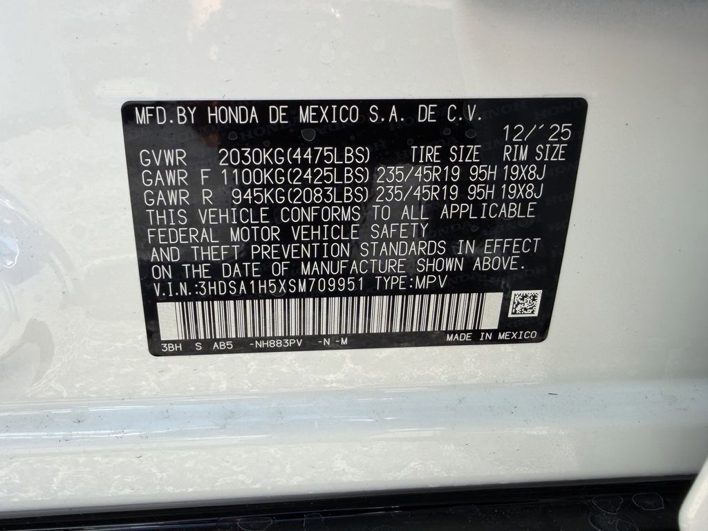 new 2025 Acura ADX car, priced at $38,406