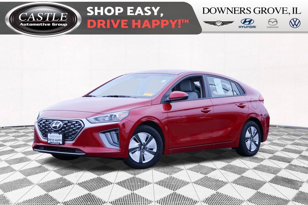 2022 Hyundai Ioniq Hybrid Blue 1