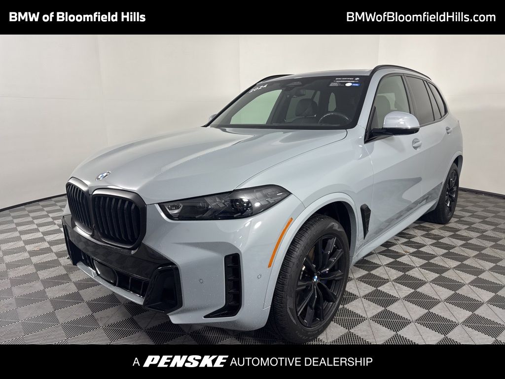 Brooklyn Gray Metallic 2024 BMW X5 xDrive40i AWD SUV / Crossover All-Wheel Drive 8-Speed Automatic