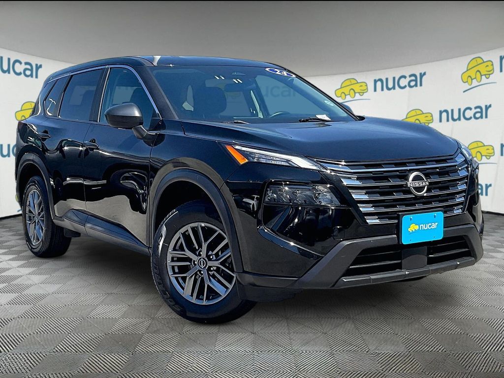 Super Black 2024 Nissan Rogue SUV / Crossover All-Wheel Drive Continuously Variable Transmission