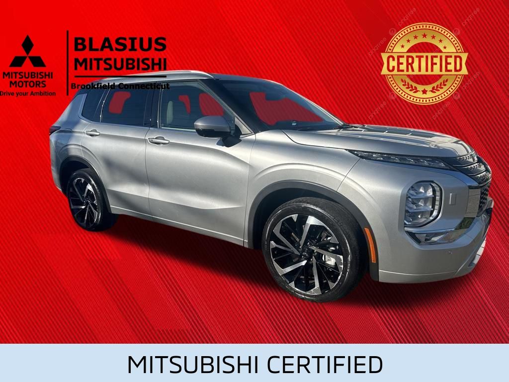 Alloy Silver Metallic 2022 Mitsubishi Outlander SUV / Crossover All-Wheel Drive Continuously Variable Transmission