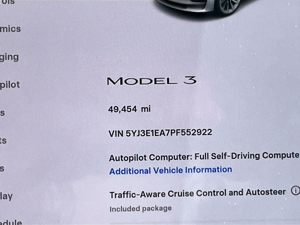 2023 Tesla Model 3 Base White at Central Houston Nissan
