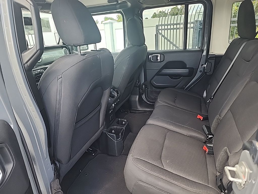 2023 Gray Jeep Wrangler Sahara 4X4 SUV