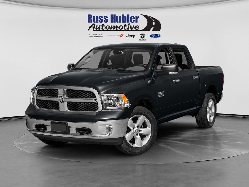 Gray (Maximum Steel Metallic Clearcoat) 2017 RAM 1500 Pickup Truck Four-Wheel Drive 8-Speed Automatic