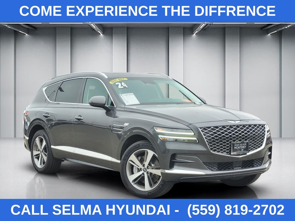 Gray 2024 Genesis GV80 3.5T AWD SUV / Crossover All-Wheel Drive 8-Speed Automatic