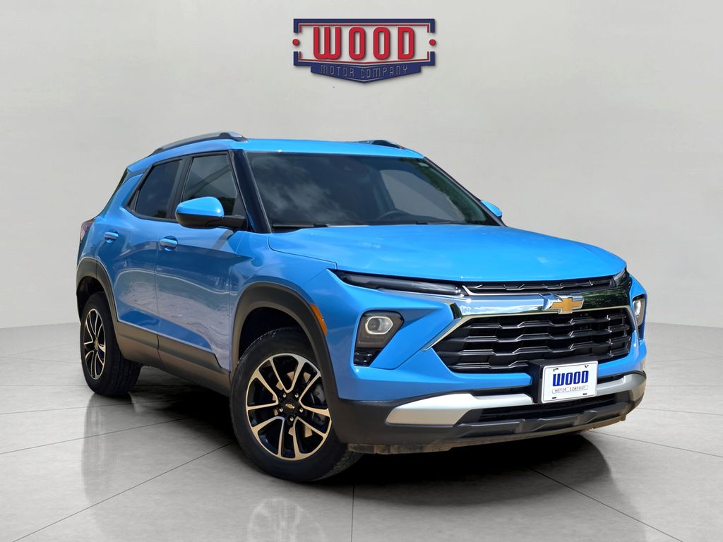 Fountain Blue 2024 Chevrolet Trailblazer LT AWD SUV / Crossover Four-Wheel Drive 9-Speed Automatic
