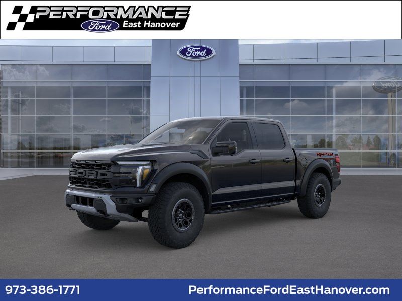 Black (AGATE BLK) 2026 Ford F-150 Raptor SuperCrew 4WD Pickup Truck Four-Wheel Drive Automatic
