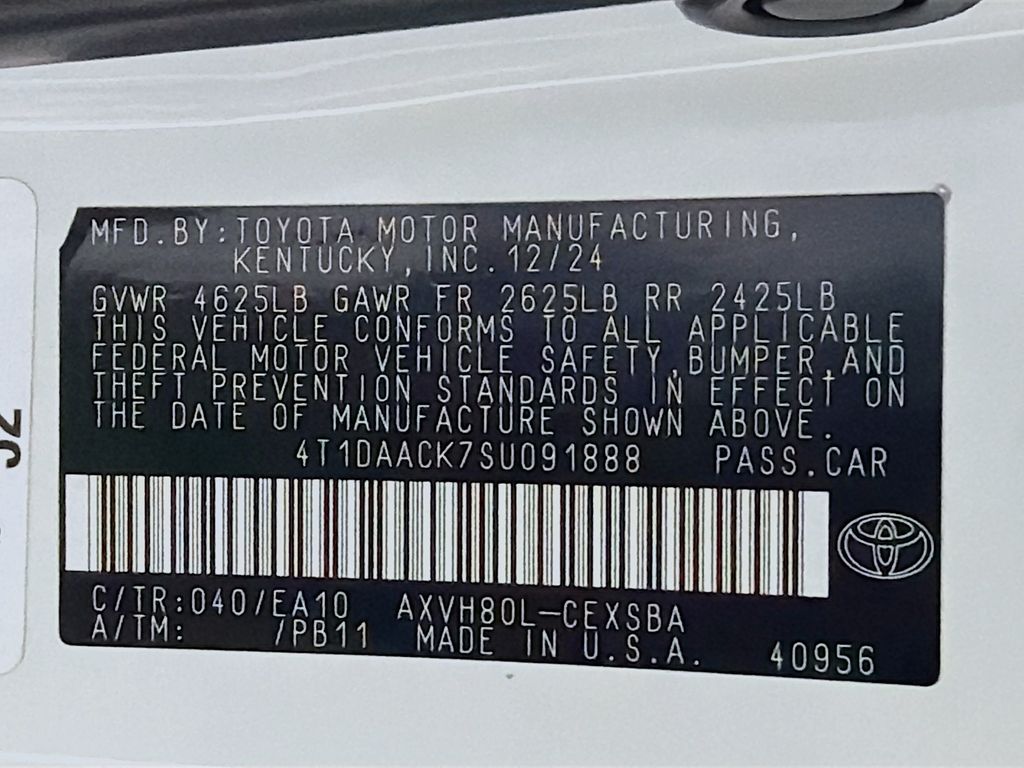 Used 2025 Toyota Camry Sedan
