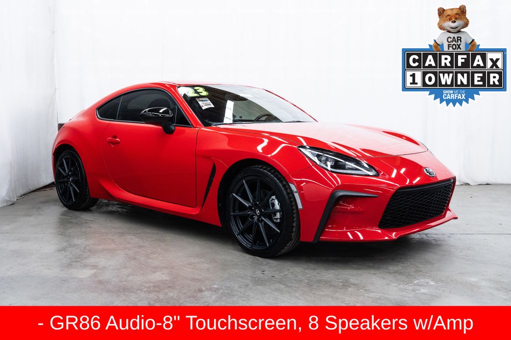 Track bRed 2023 Toyota GR86 Premium RWD Coupe Rear-Wheel Drive 6-Speed Automatic