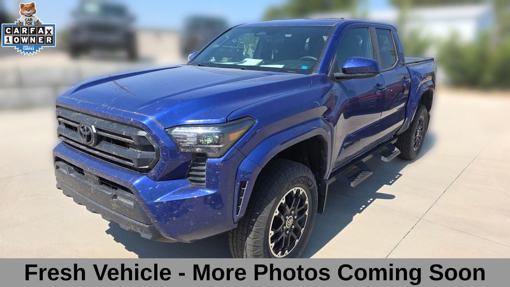 Blue Crush Metallic 2025 Toyota Tacoma Pickup Truck Four-Wheel Drive 8-Speed Automatic