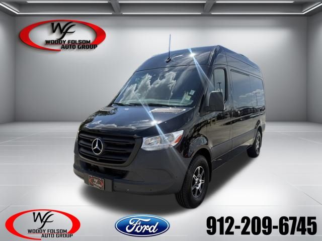 Black 2024 Mercedes-Benz Sprinter Van Rear-Wheel Drive 9-Speed Automatic