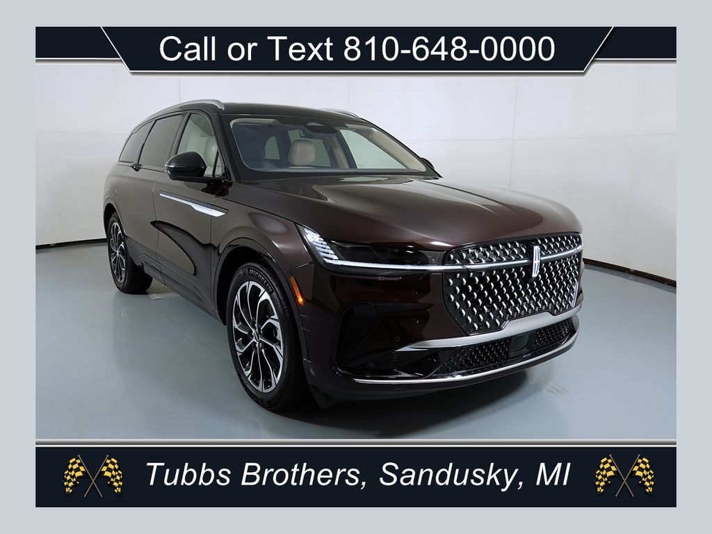 Red Metallic 2025 Lincoln Nautilus SUV / Crossover All-Wheel Drive Continuously Variable Transmission
