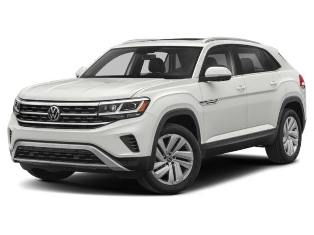 Blue Metallic 2023 Volkswagen Atlas Cross Sport SE FWD with Technology SUV / Crossover Front-Wheel Drive 8-Speed Automatic