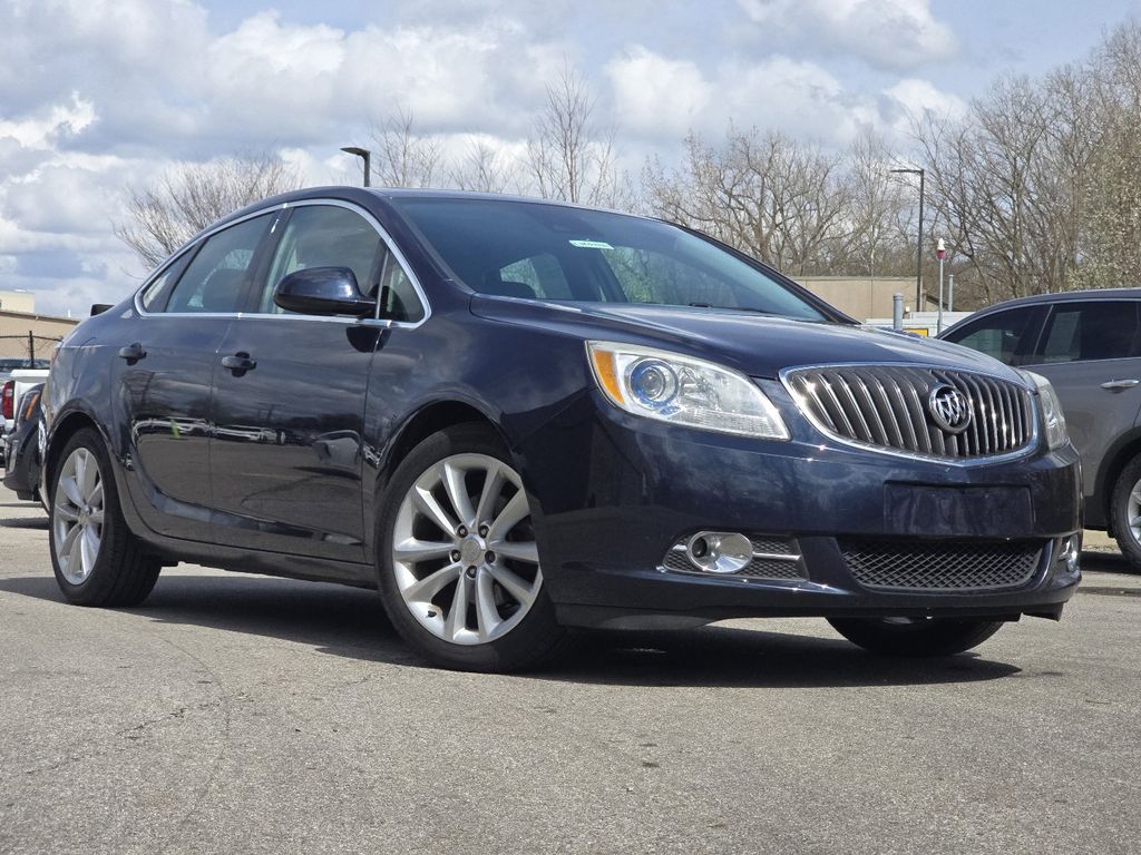 Dark Sapphire Blue Metallic 2015 Buick Verano Convenience FWD Sedan Front-Wheel Drive 6-Speed Automatic Overdrive