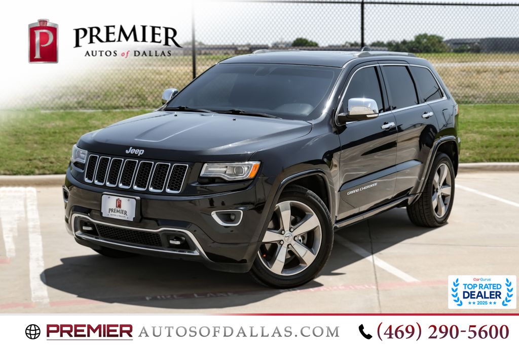 Brilliant Black Crystal Pearlcoat 2014 Jeep Grand Cherokee SUV / Crossover 4X2 8-Speed Automatic