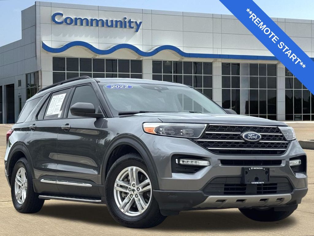 2022 Ford Explorer XLT Gray at EAG Ford Navasota