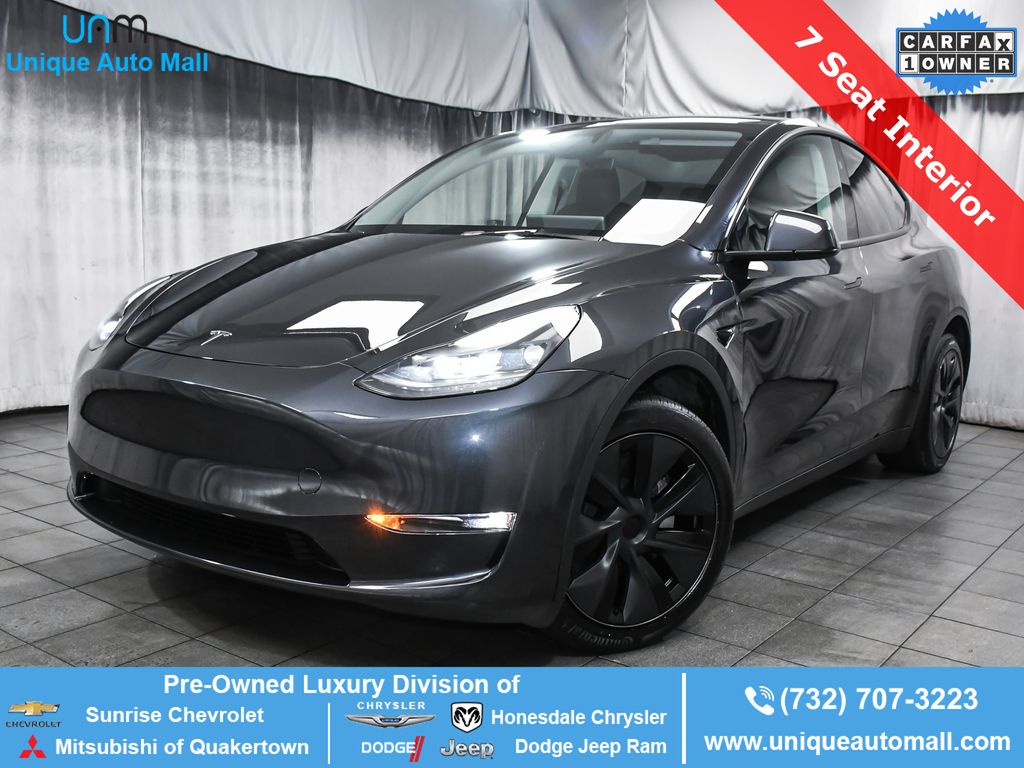 Stealth Gray 2025 Tesla Model Y Long Range AWD SUV / Crossover All-Wheel Drive 1-Speed Automatic