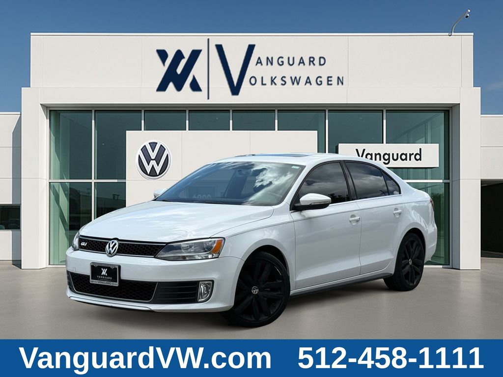 White 2013 Volkswagen Jetta GLI FWD Sedan Front-Wheel Drive 6-Speed Dual Clutch