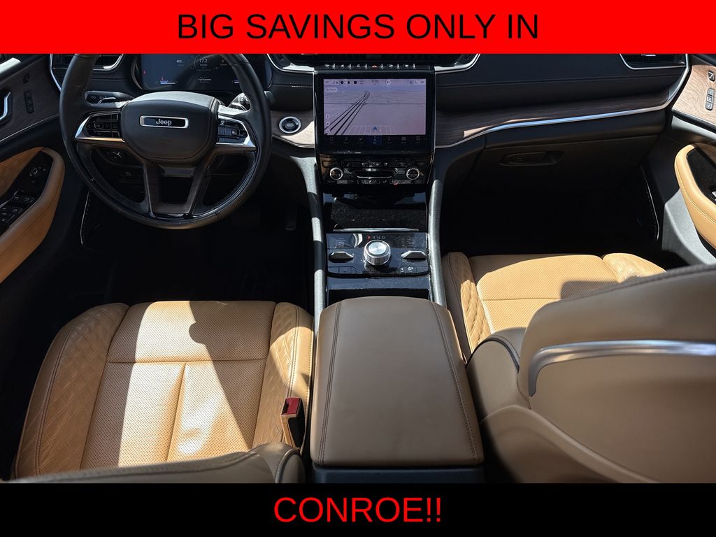 2023 Jeep Grand Cherokee Summit White at DeMontrond Gulf Freeway