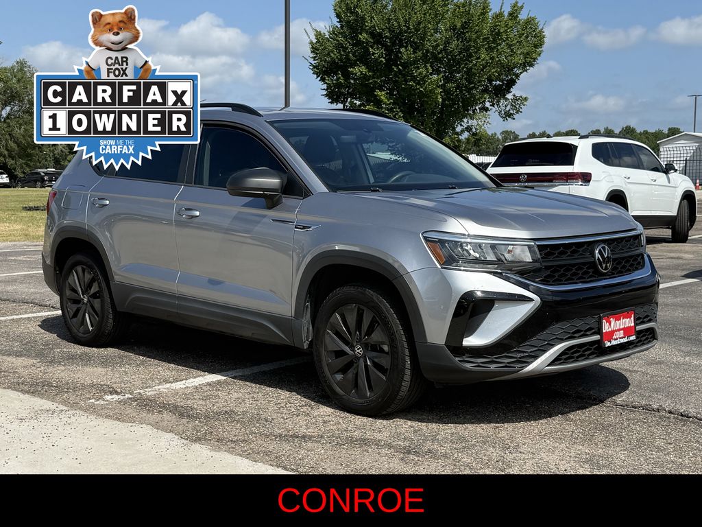 2023 Volkswagen Taos 1.5T S Silver at Classic Elite Chevrolet Sugar Land