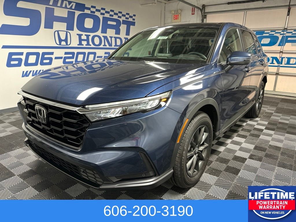 Canyon River Blue Metallic 2026 Honda CR-V SUV / Crossover All-Wheel Drive Continuously Variable Transmission